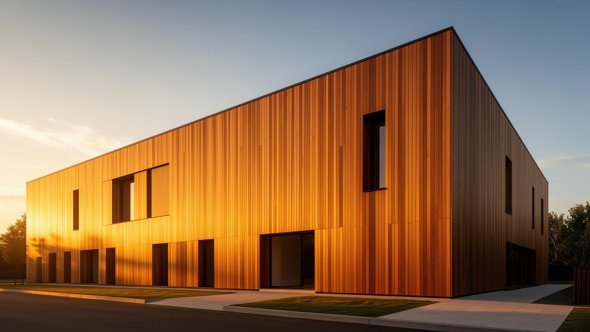 Architecture bois moderne